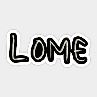 Lome Sticker